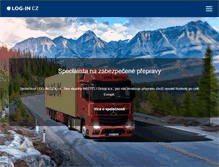 Tablet Screenshot of login-logistik.cz